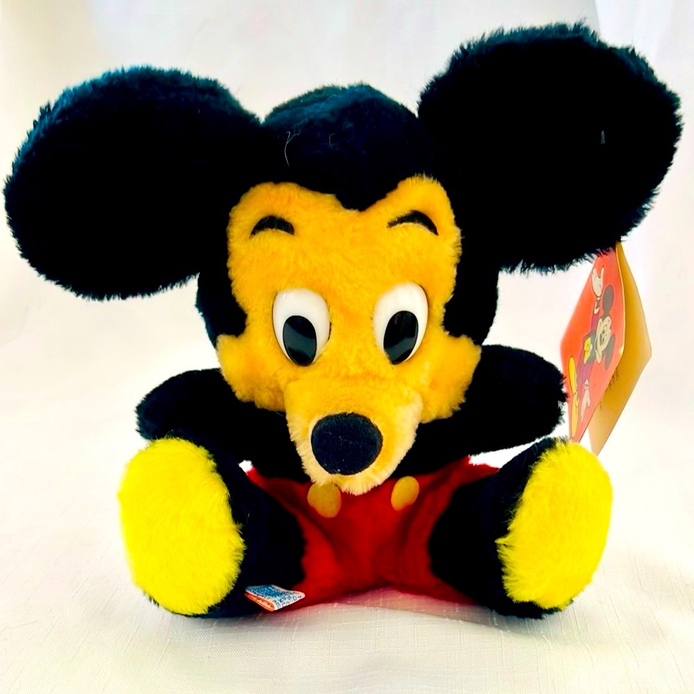 Vintage / New~Bean Bag~Mickey Mouse / Still With Original Tag - Picture 8 of 8